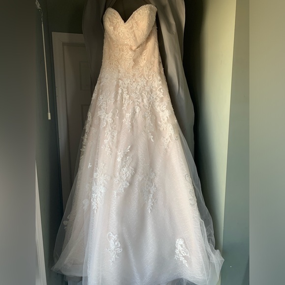 Symphony of Venus Blush Wedding Dress - Picture 3 of 16